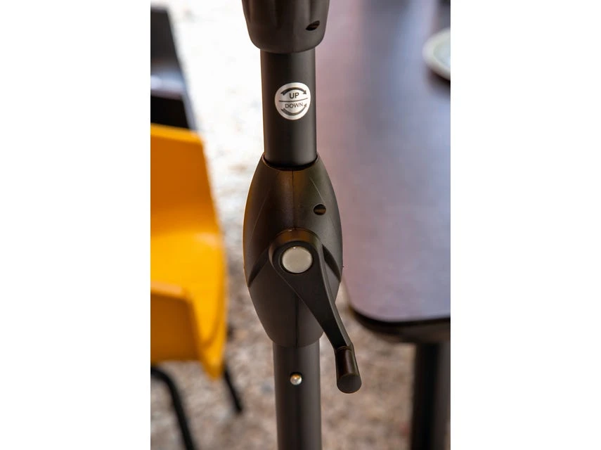 Bestpreis 👏 Schöner Wohnen Sonnenschirm Bonaire - 245/300 cm in schwarz 🔔 4 Bestpreis 👏 Schöner Wohnen Sonnenschirm Bonaire - 245/300 cm in schwarz 🔔 – Bild 4