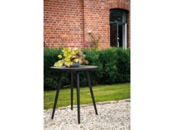 Budget 💯 Schöner Wohnen Gartentisch Texel Bistro - 66x70 cm in schwarz 😍 -Gartenmöbel Verkaufs-Shop 6790158 0614101 24764012