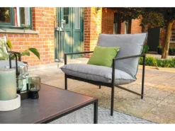 Angebote 🤩 Schöner Wohnen Loungegarnitur Ameland ohne Tisch in grau 🎁 -Gartenmöbel Verkaufs-Shop 6790747 0614500 7 24764145