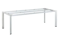 Angebote 🛒 Gartentischgestell Edge - 95/72,7/220 cm in silberfarben 🌟