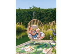 Auslauf ❤️ Jardini Hängesessel Marbella - 120/184/118 cm in schwarz ✔️ -Gartenmöbel Verkaufs-Shop 6793240 0615698 1 24603583