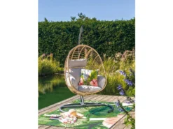 Auslauf ❤️ Jardini Hängesessel Marbella - 120/184/118 cm in schwarz ✔️ -Gartenmöbel Verkaufs-Shop 6793242 0615698 3 24603583