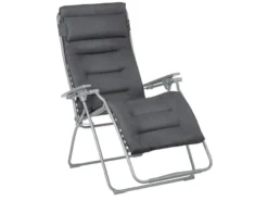 Budget 🥰 Lafuma Klappsessel Futura XL - 76/125/90 cm in grau 🧨 -Gartenmöbel Verkaufs-Shop 6799525 0618934 3 23594767