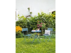 Budget ⭐ Jardini Balkonmöbel-Set Amalfi 3-teilig in hellblau 😍 -Gartenmöbel Verkaufs-Shop 6801266 0619623 2 24601496