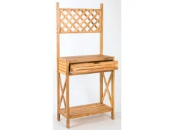 Neu 🥰 Jardini Pflanztisch Hermes - 70/160/40 cm in braun 🎁