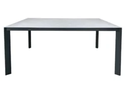 Coupon ⭐ Jardini Gartentisch Livorno - 90/75/160 cm in grau 🎉